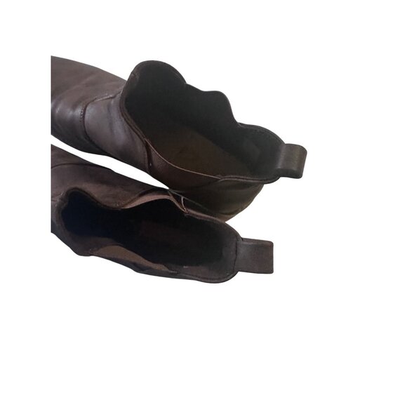 Rocket Dog brown leather ankle boots size 12 - Picture 4 of 9